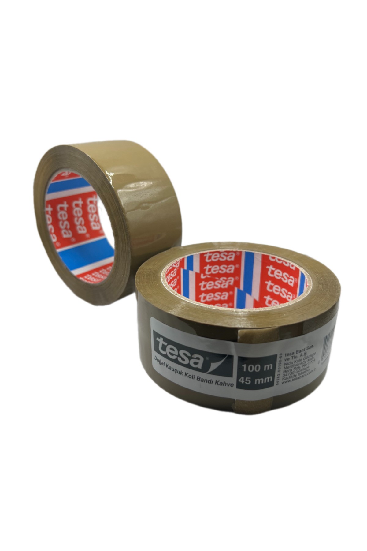 4263 Kahverengi Doğal Kauçuk Koli Bandı 45 mm x 100 metre