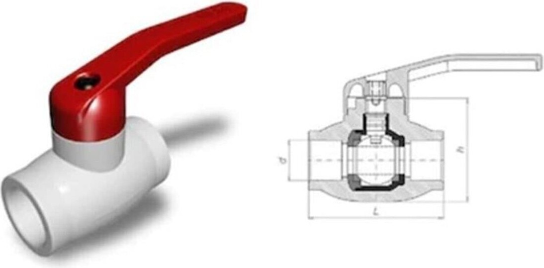 Pprc 32 mm Küresel Vana