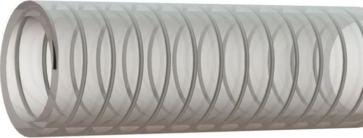 Sertsan 19 mm Şeffaf Çelik Telli Emiş Hortumu 5 Metre