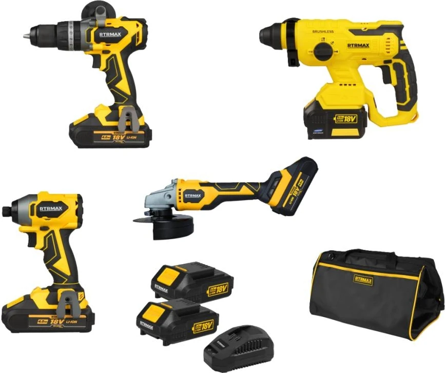 SET054 Akülü 4lü Combo Set