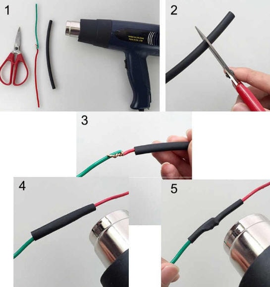 7mm Isıyla Daralan Makaron Polyolefin Shrink Hortum