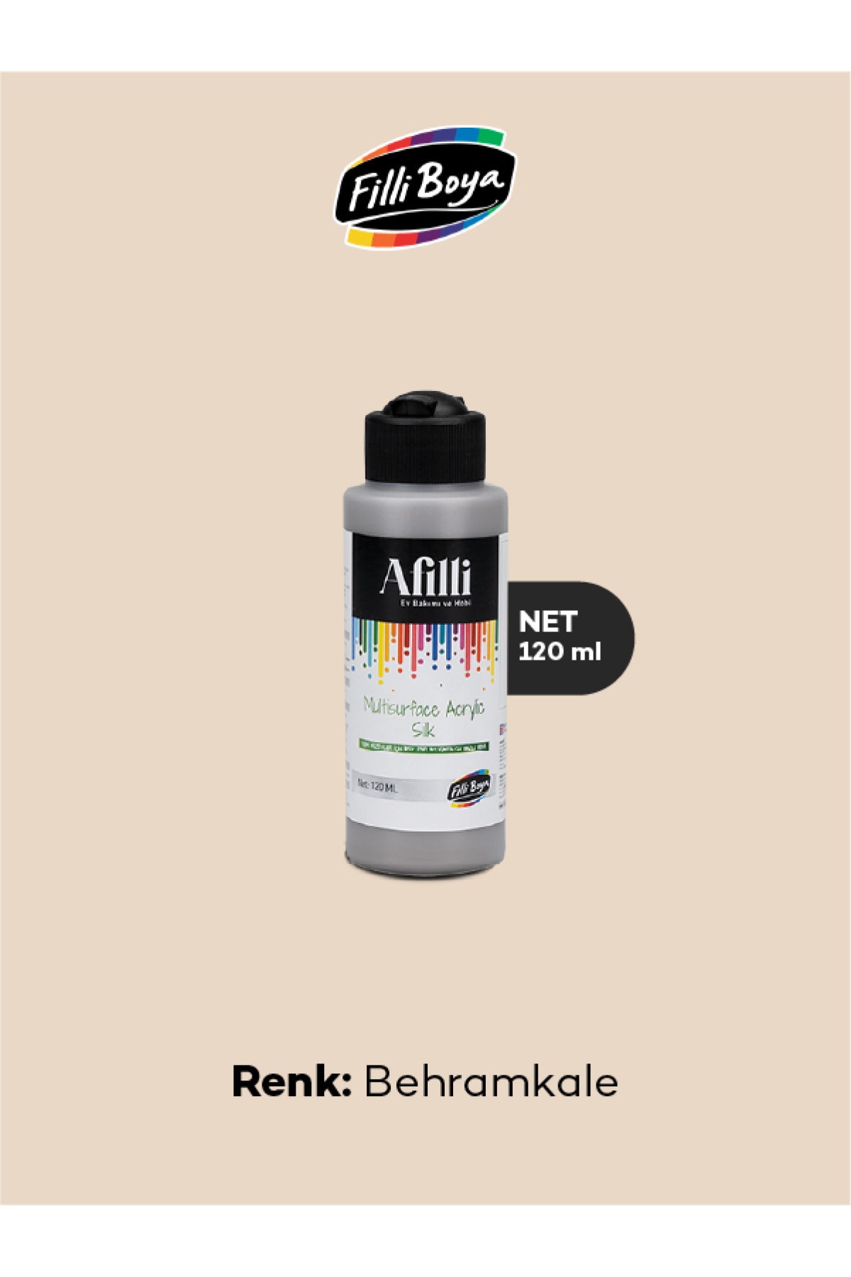 Afilli Multisurface Akrilik Ipeksi Mat 120 ml Behramkale