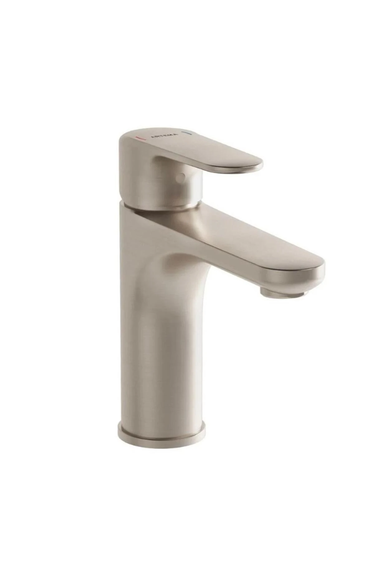 Root Round Lavabo Bataryası Yüksek Fırçalı Nikel A4270634