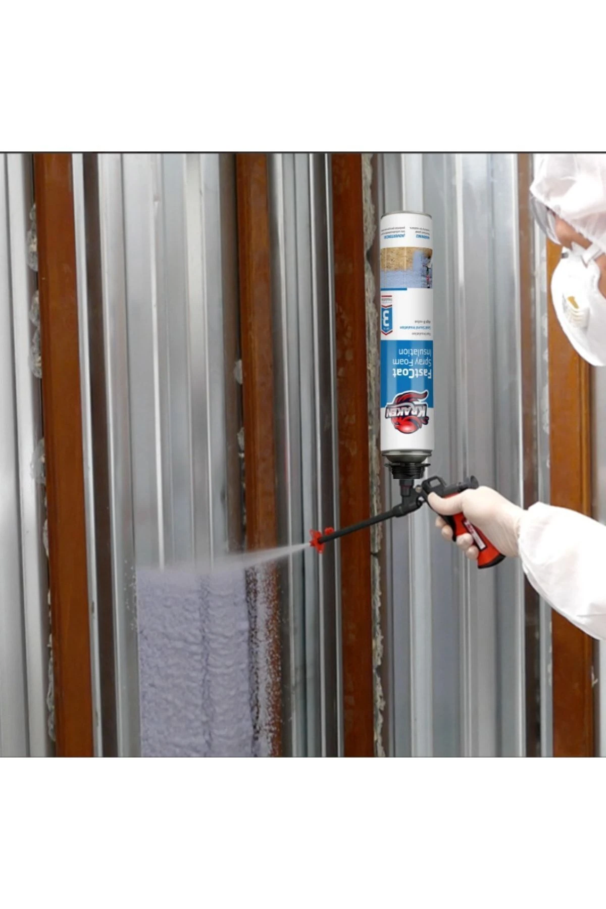 Poliüretan Termal Yalıtım Sprey Köpük 10adetx930gr