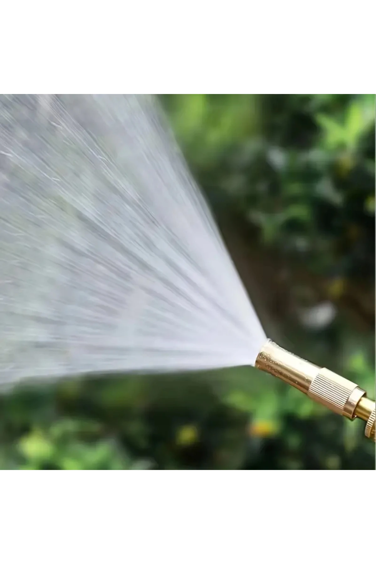 Yüksek Basınçlı Ayarlanabilir Bahçe Sulama Püskürtme Tabancası Hızlı Araba Yıkama Hortum Ucu Gold