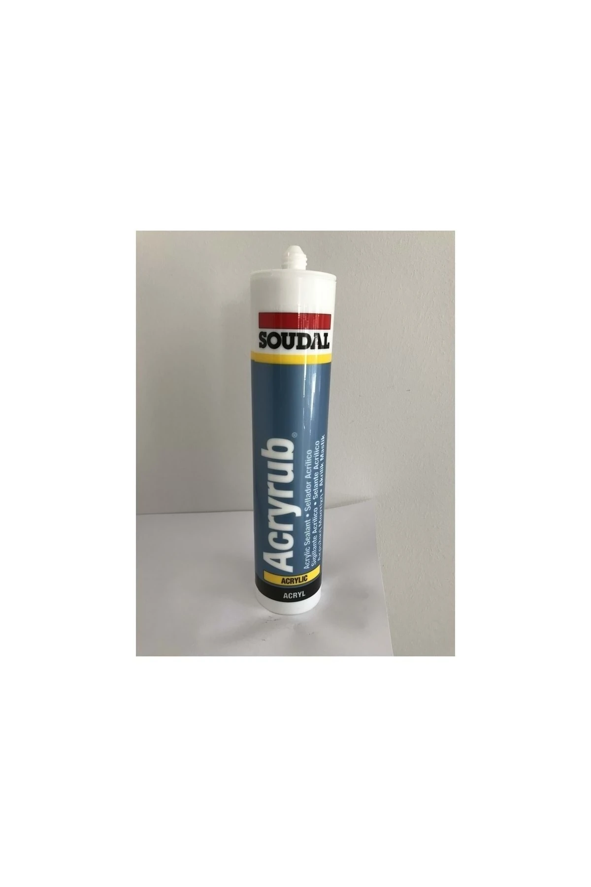 Beyaz Silikonize Akrilik Mastik