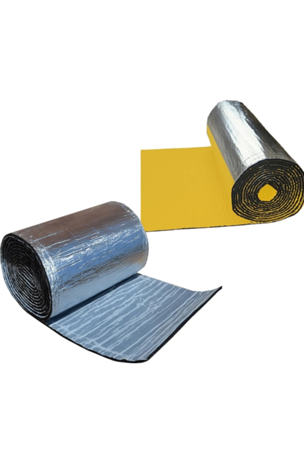 9 Mm 100 Cm 10 Metre Karavan / Oto Ses Isı Yalıtım Folyolu Yapışkanlı Kauçuk Izolasyon