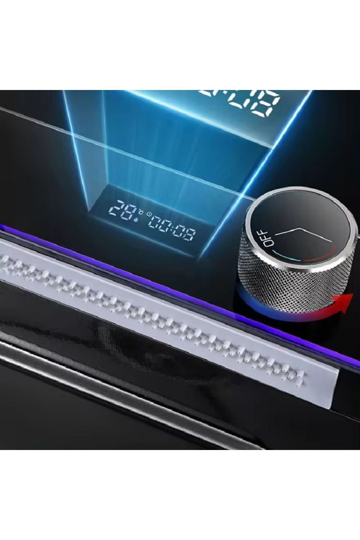 Dijital Göstergeli Piyano Tuşlu Çok Fonksiyonlu Fonksiyonel Şelale Akıllı Evye Batarya Seti