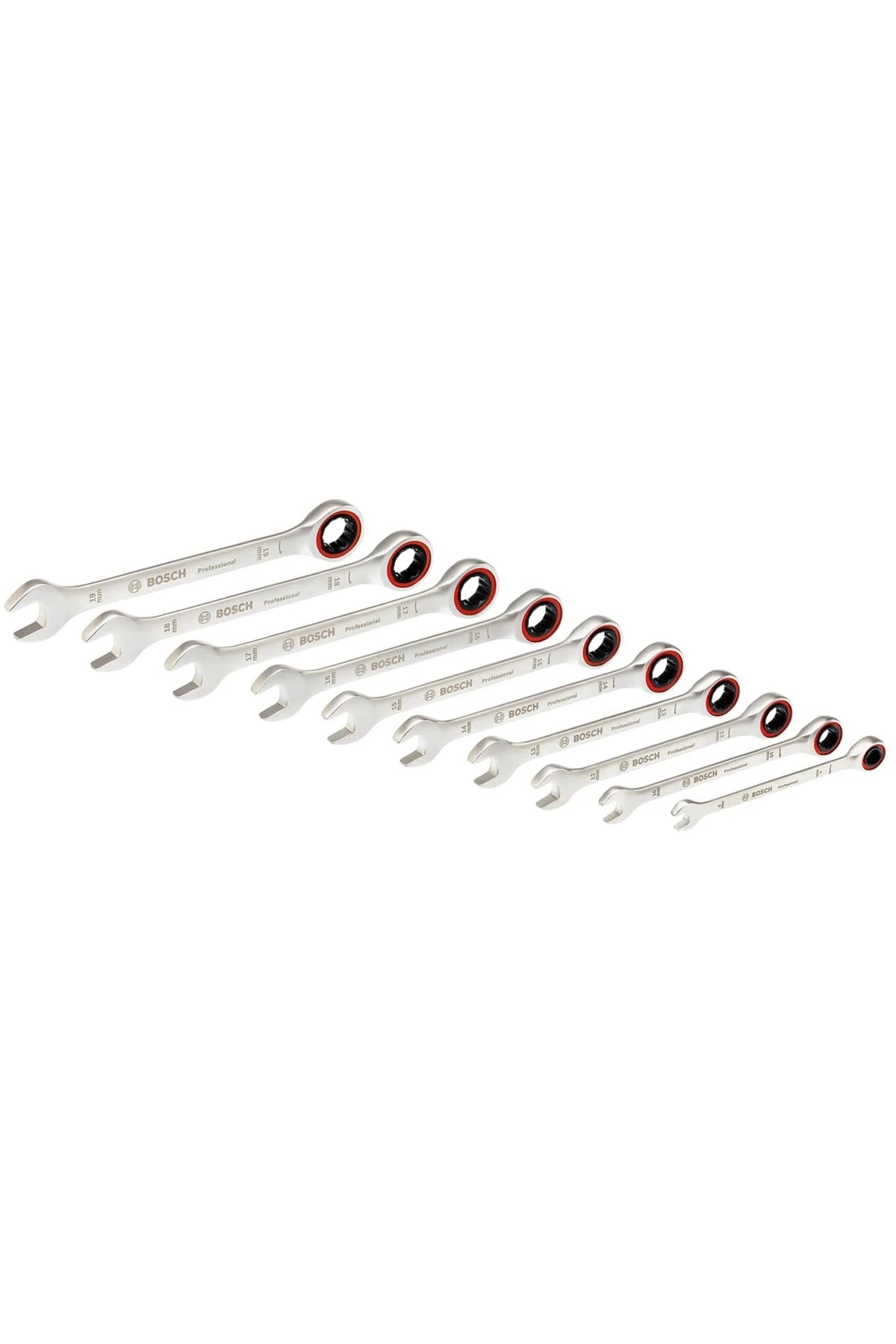 Professional Cırcır Anahtar Seti 10 Parçalı 1600 A02 AUO