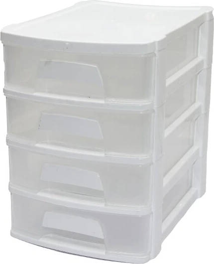 Tonton - No:2 Çekmece 4 Katlı 16.5X21.5X24CM (4989)