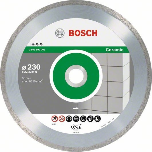 BOSCH 9+1 Standard For Ceramic 230 Mm 2608603234