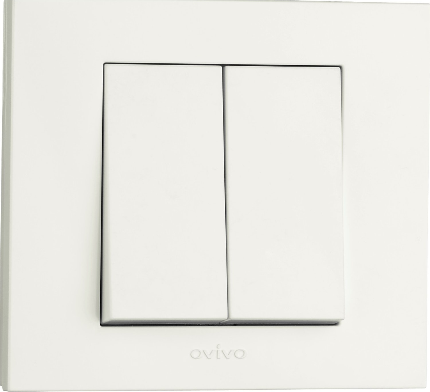 Beyaz Komütatör Çerçeveli