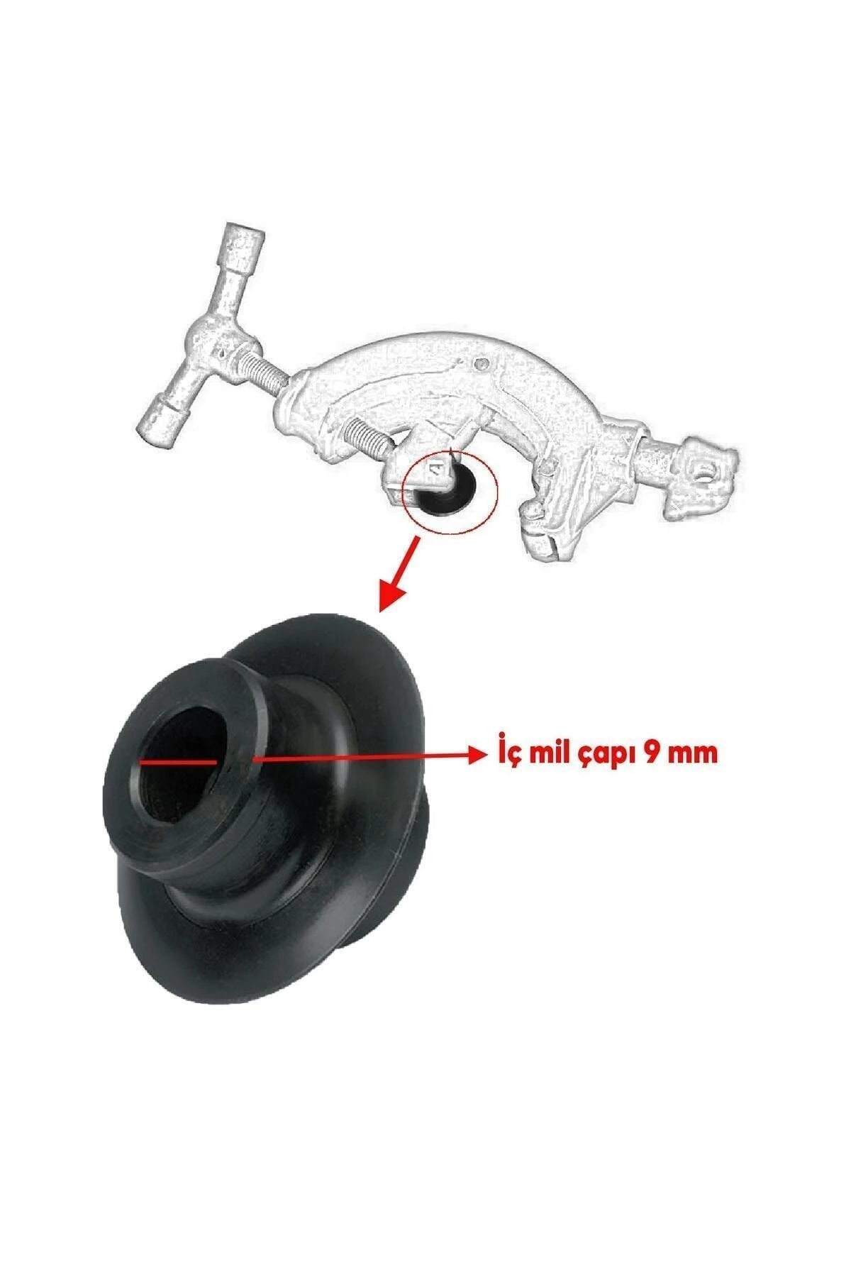 Nora Tezgah Pafta Profesyonel Yedek Boru Bıçağı 1"-4"