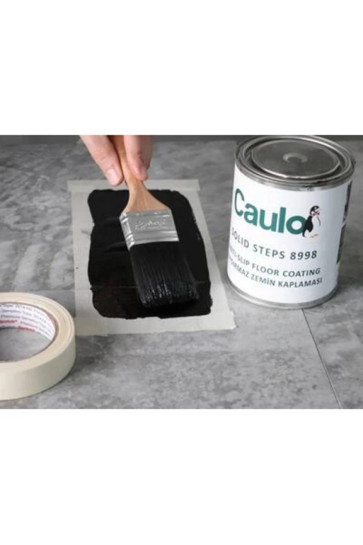 8998 Kaydırmaz Boya ( Siyah ) 1 Kg