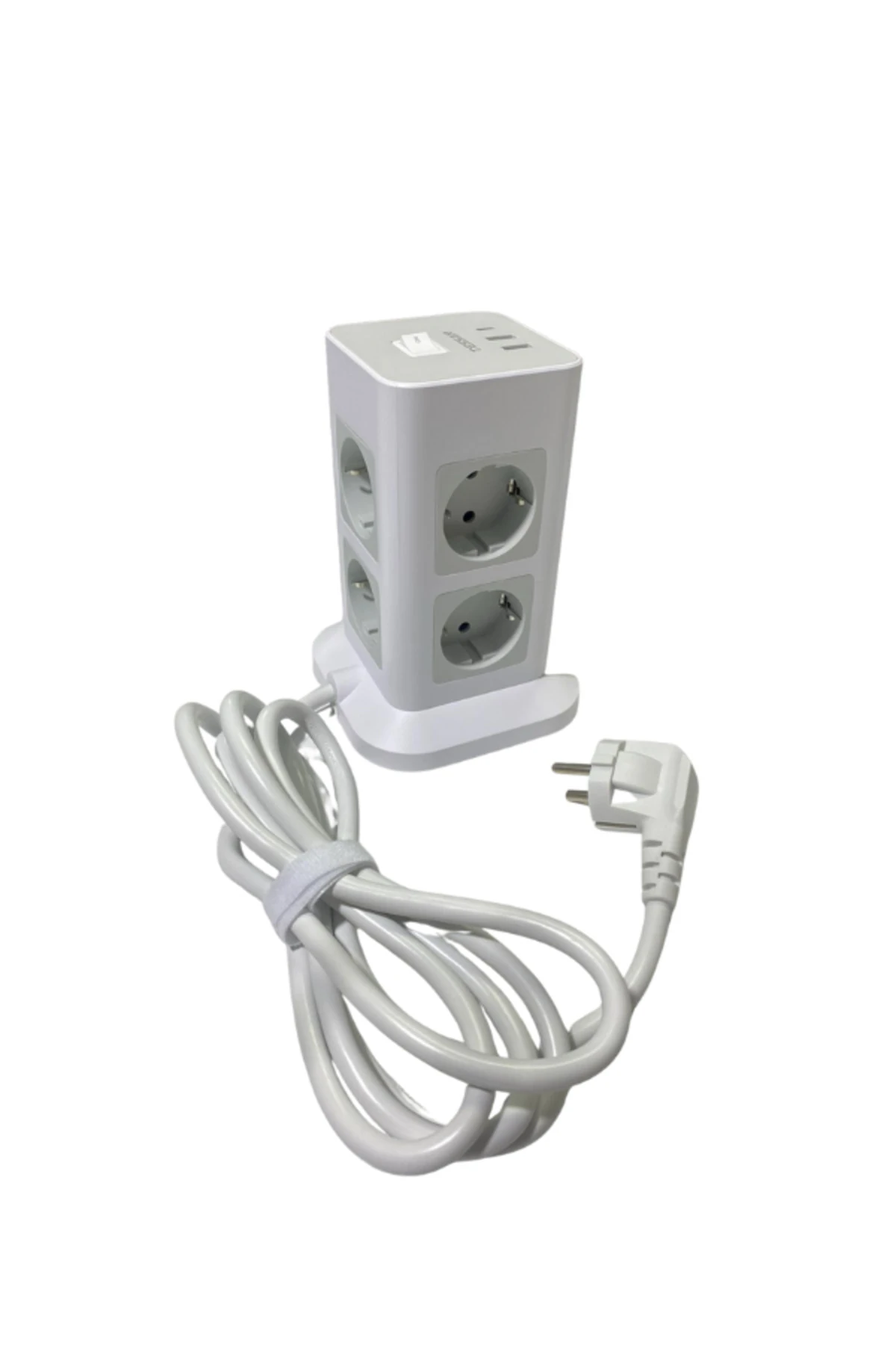 Akım Korumalı 8’li Grup Priz