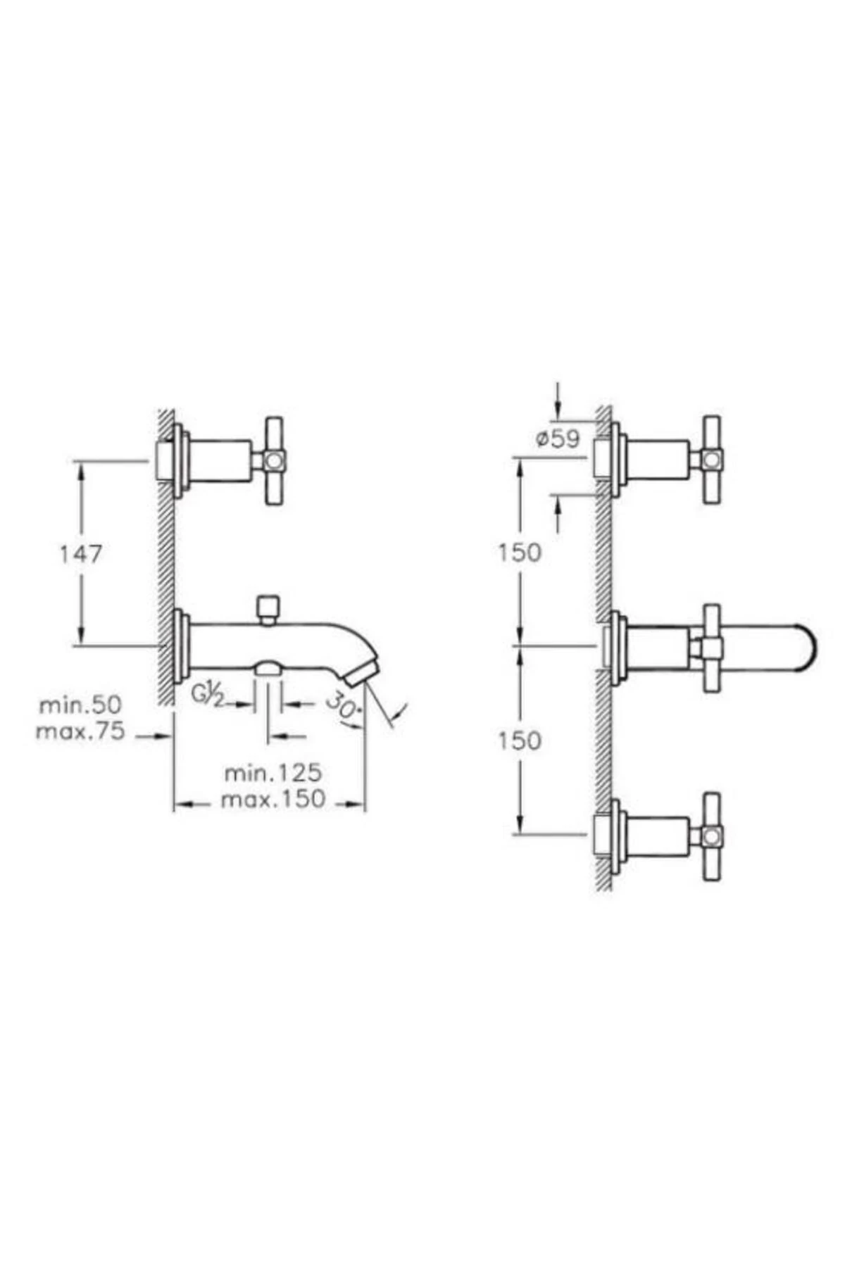 Juno Ankastre Banyo Bataryası, Altın - A4083223