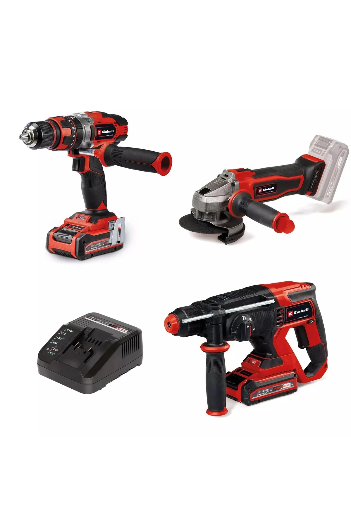 Te-tk 18-3 Li-2 Cd-ag-hd Şarjlı Vidalama Akülü Taşlama Kırıcı Delici Hilti Makine Seti