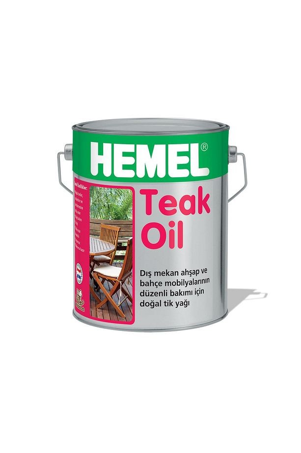 Teak Oil - Dış Mekan ahşap ve bahçe mobilyalarının bakımı için premium Tik Yağı