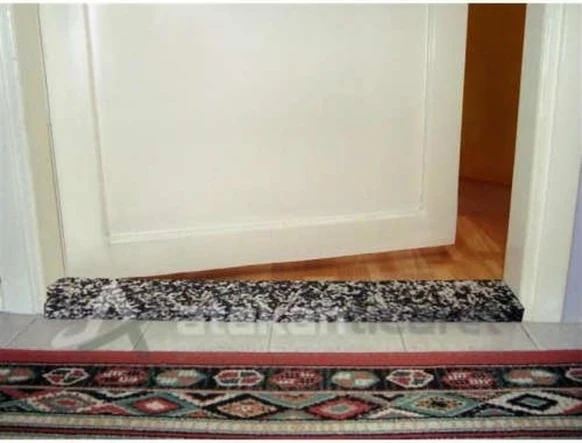 2 Adet Yapışkanlı Kapı Altı Isı Yalıtım Süngeri Eşik Süngeri Yumuşak Rüzgar Önleyici Sünger