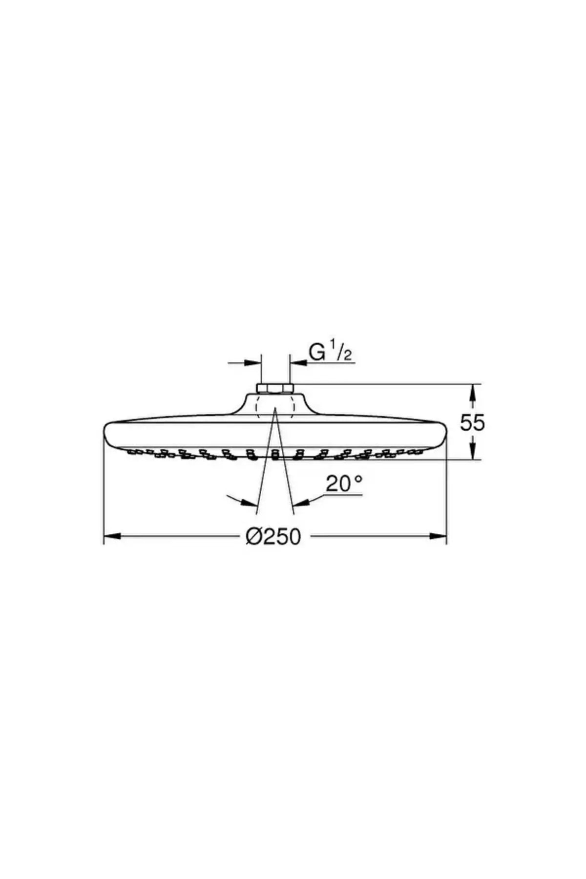Tempesta 250 Tepe Duşu 1 Akışlı 26662000
