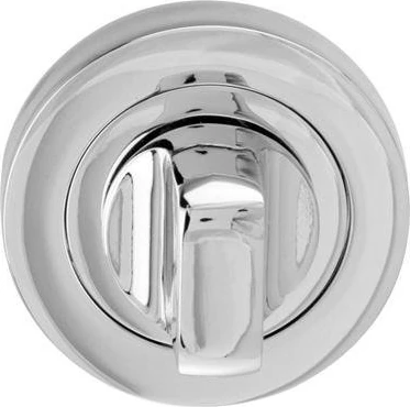 Yuvarlak Wc Kapı Kolu Rozeti 52MM, Parlak Paslanmaz Çelik Renk