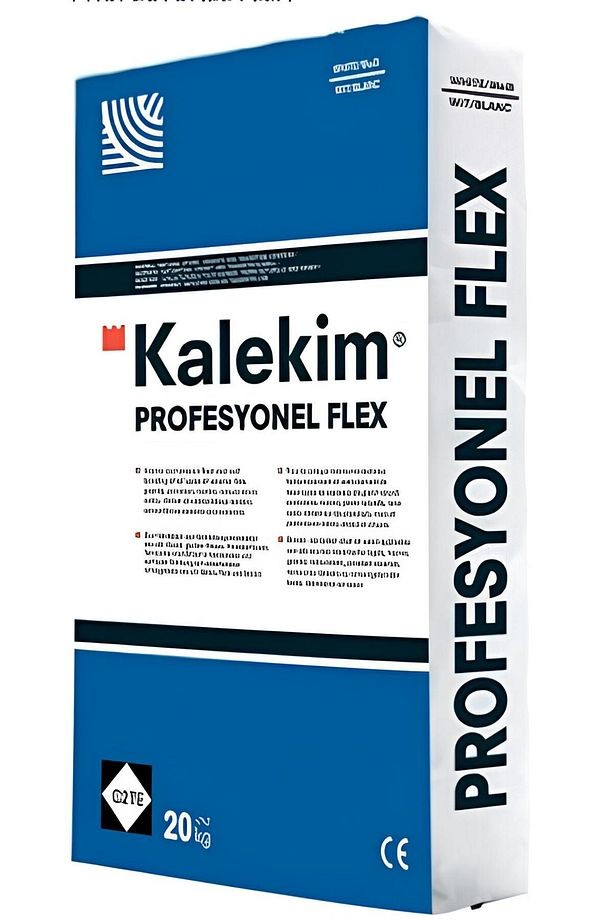 KALEKİM 1073 PROFESYONEL FLEX SERAMİK YAPIŞIRMA HARCI (C2TE) 25KG BEYAZ