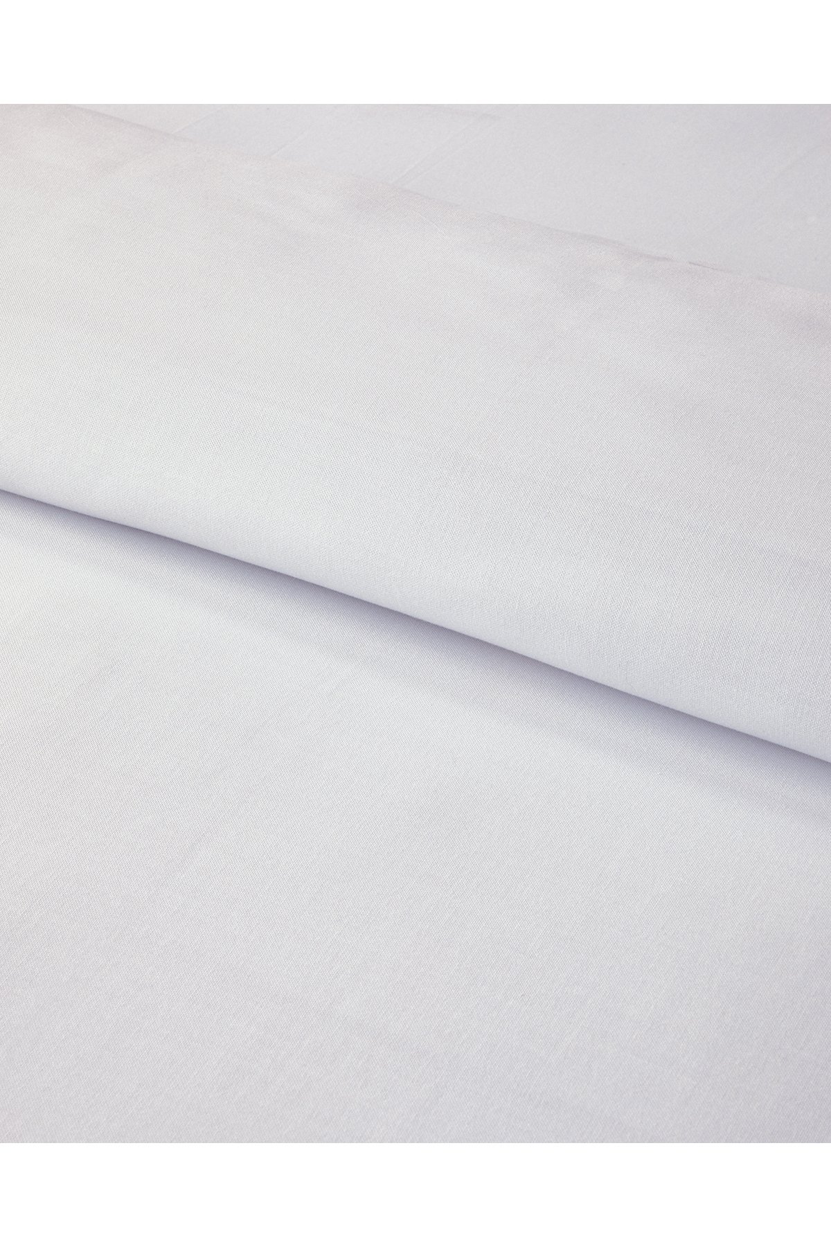 Comfy Plain Çift Kişilik Nevresim Takımı Beyaz - Lacivert