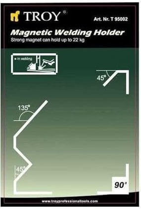 95002 Mıknatıslı Kaynak Tutucu, 22KG Kırmızı