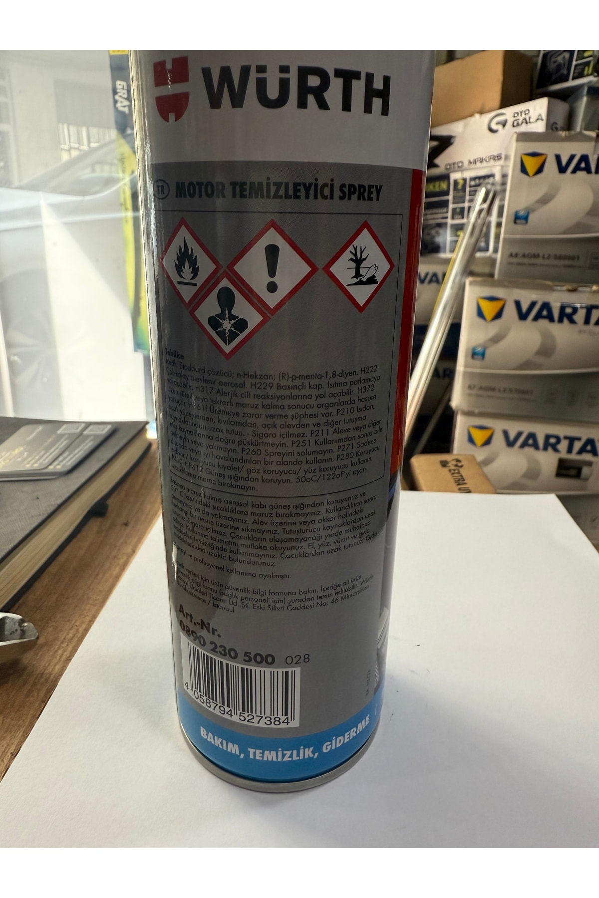 SUSUZ MOTOR TEMİZLEYİCİ