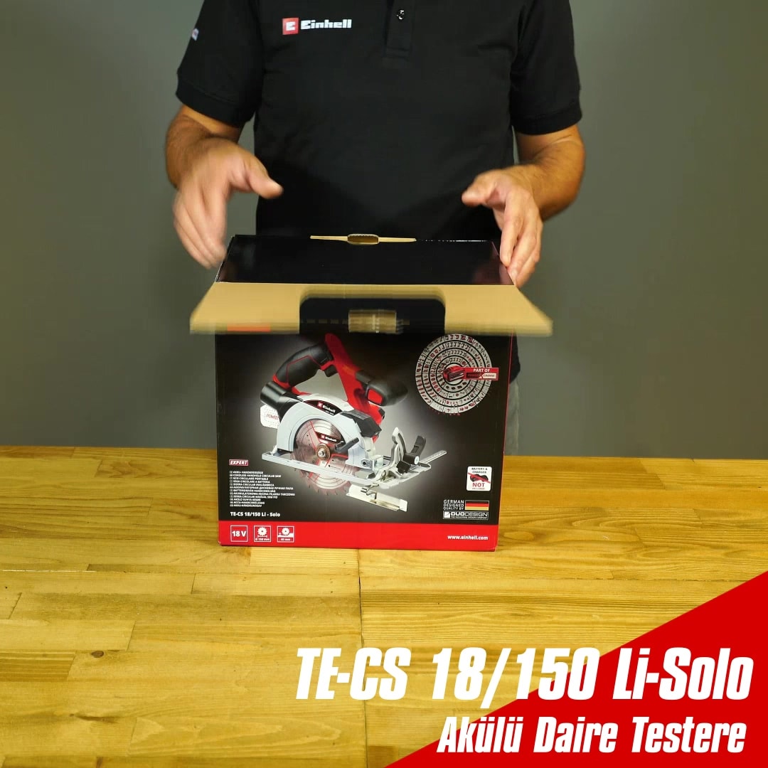 EİNHELL Te-cs 18/150 Li - Solo, Akülü Daire Testere - 4331220