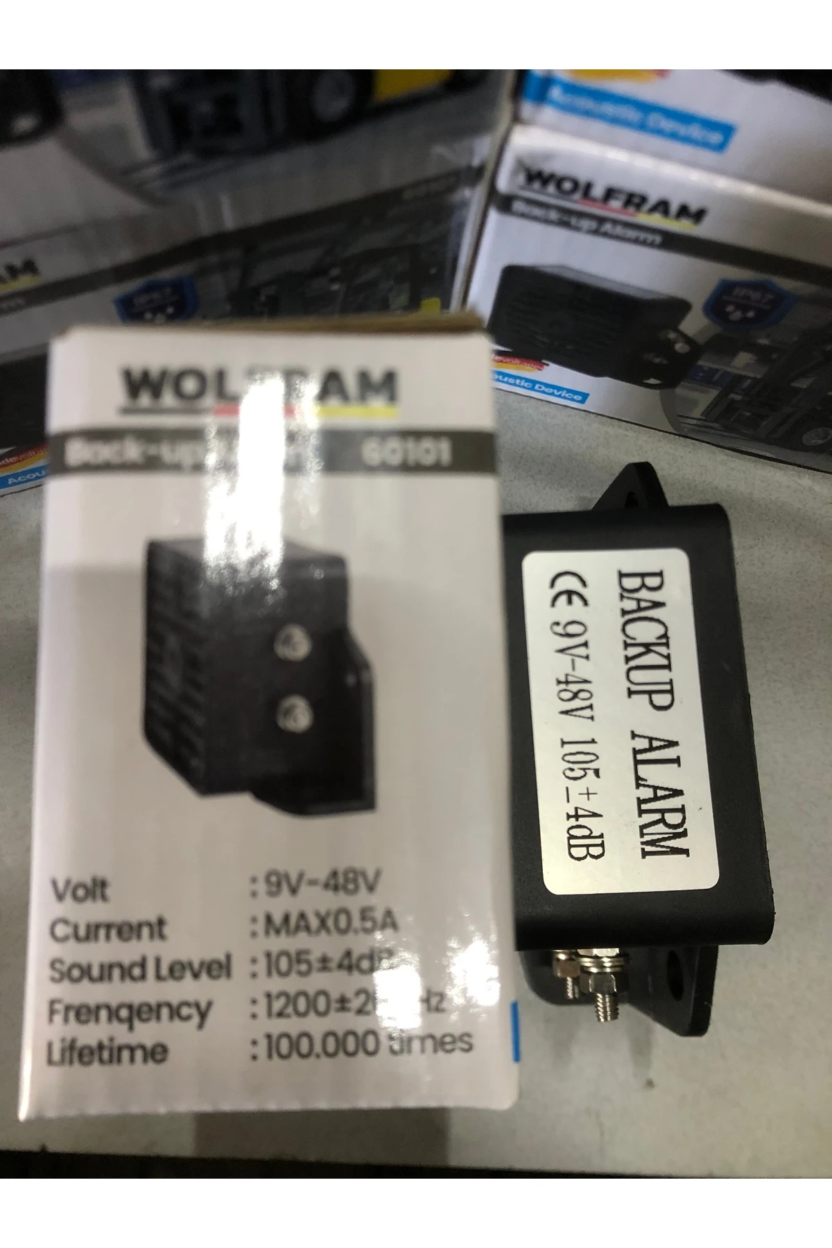 Yüksek ses geri vites kornası 12 v 48 v tüm araçlara uyumlu