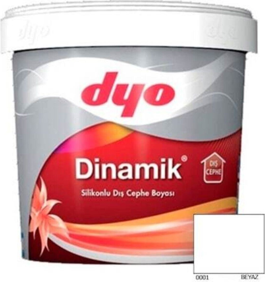 Dinamik Dış Cephe 2,5lt 0001 Beyaz