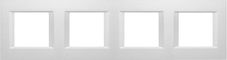Panasonic Thea Optima Metalik Beyaz 4X2M Çerçeve