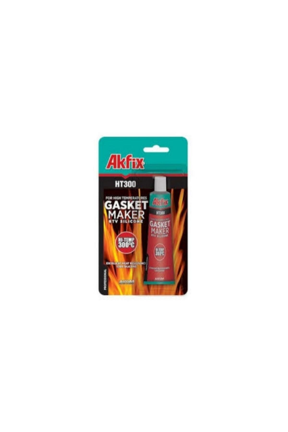 Sa115 Ht300 Yüksek Isı Silikonu 50 Ml Kırmızı