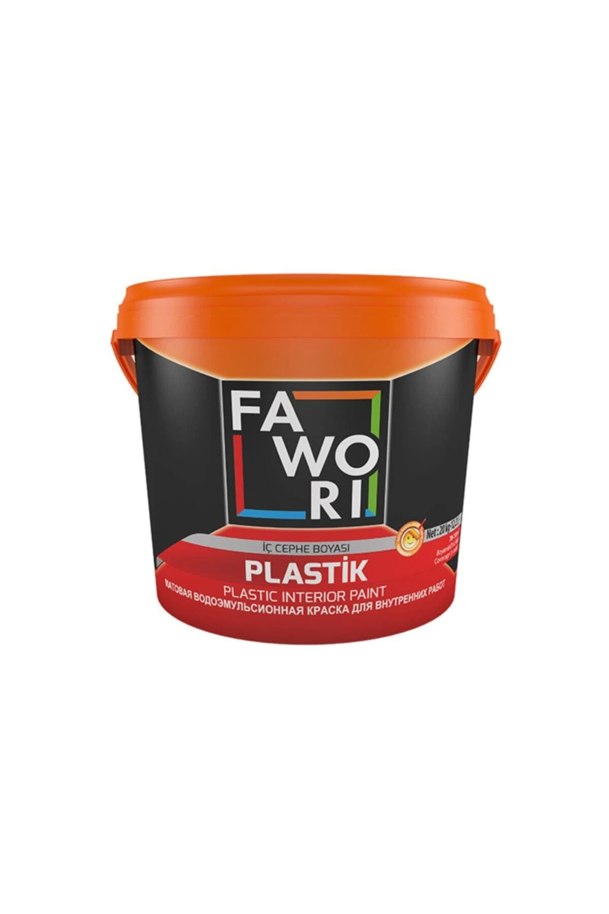 Plastik Iç Cephe Boyası 10 Kg. Hasır 310