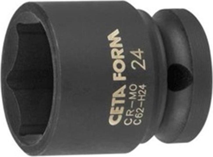 1/2"6 Köşe Havalı Lokma Anahtar-30 mm C62-H30