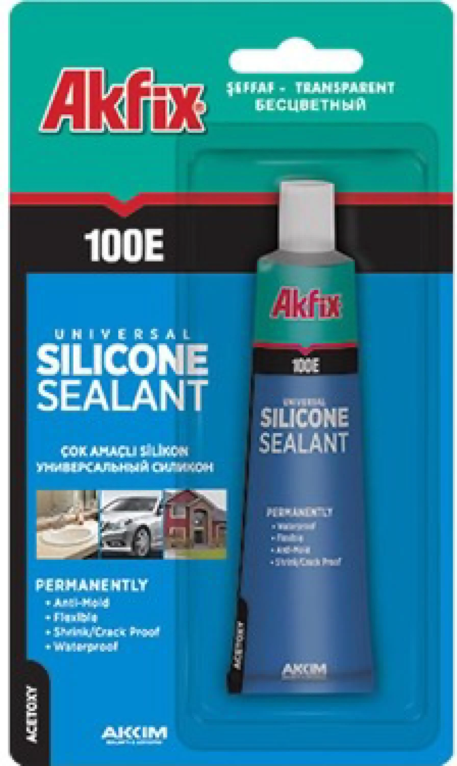 SA111 Silikon 50ML Şeffaf Tüp