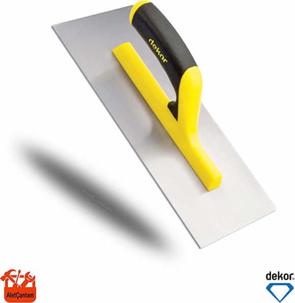 DEKOR Alçı Malası 35CM ( Paslanmaz Çelik Inox)