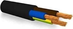 Çok Telli Cca Ttr Kablo 3 x 1,5 mm 100 Metre Siyah Renk