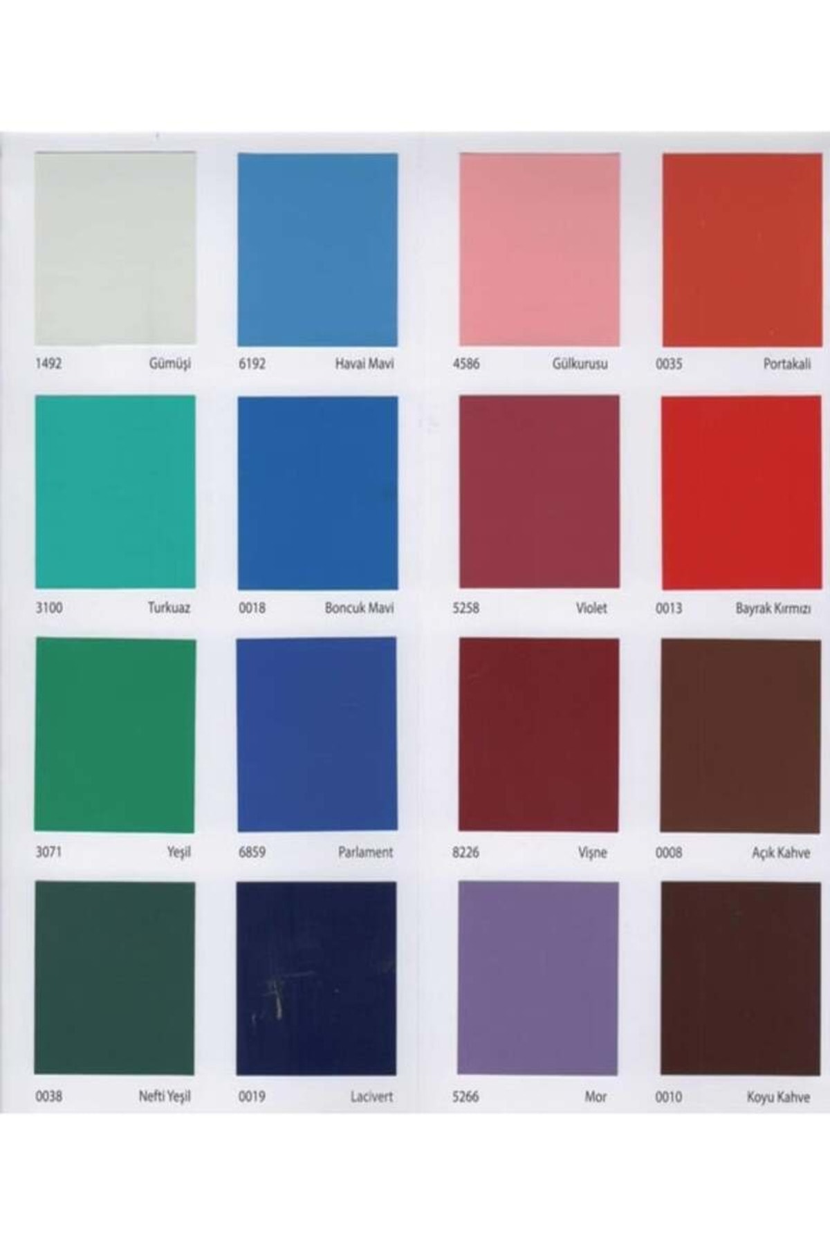 lüx Sentetik Yağlı Boya Ahşap Boyası Metal Boyası 7,5 Lt