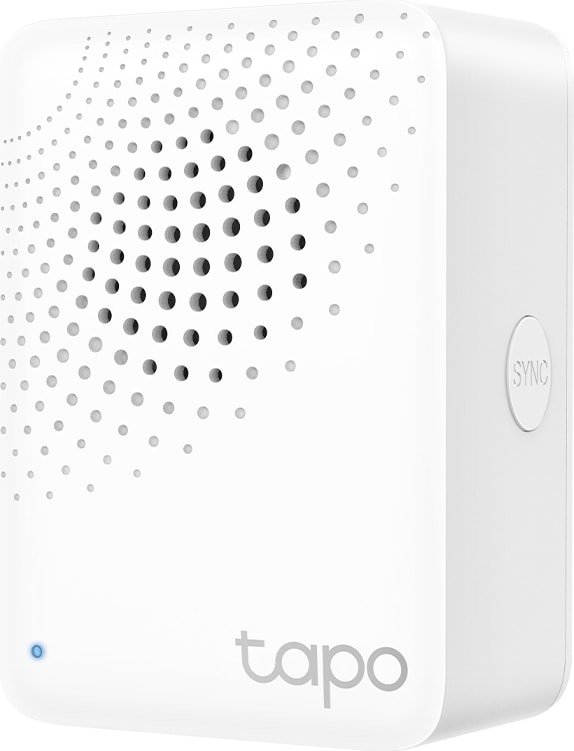 Tapo H100 | Akıllı Hub | 64 Cihaz | 19 Zil Sesi | Kablolamasız | Düğme ve Sensör Kontrol | Tapo Ekosistem Hub