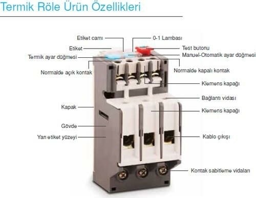 Termik Röle 1.6 Amper