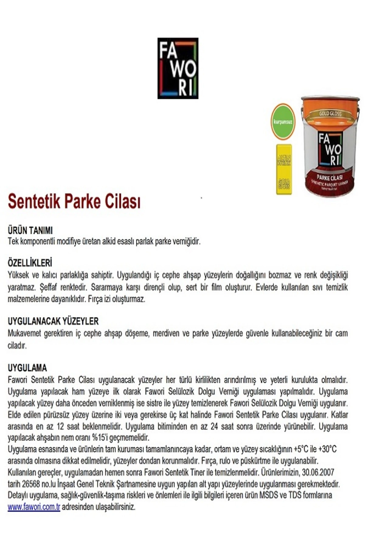 Sentetik Cam Cilası