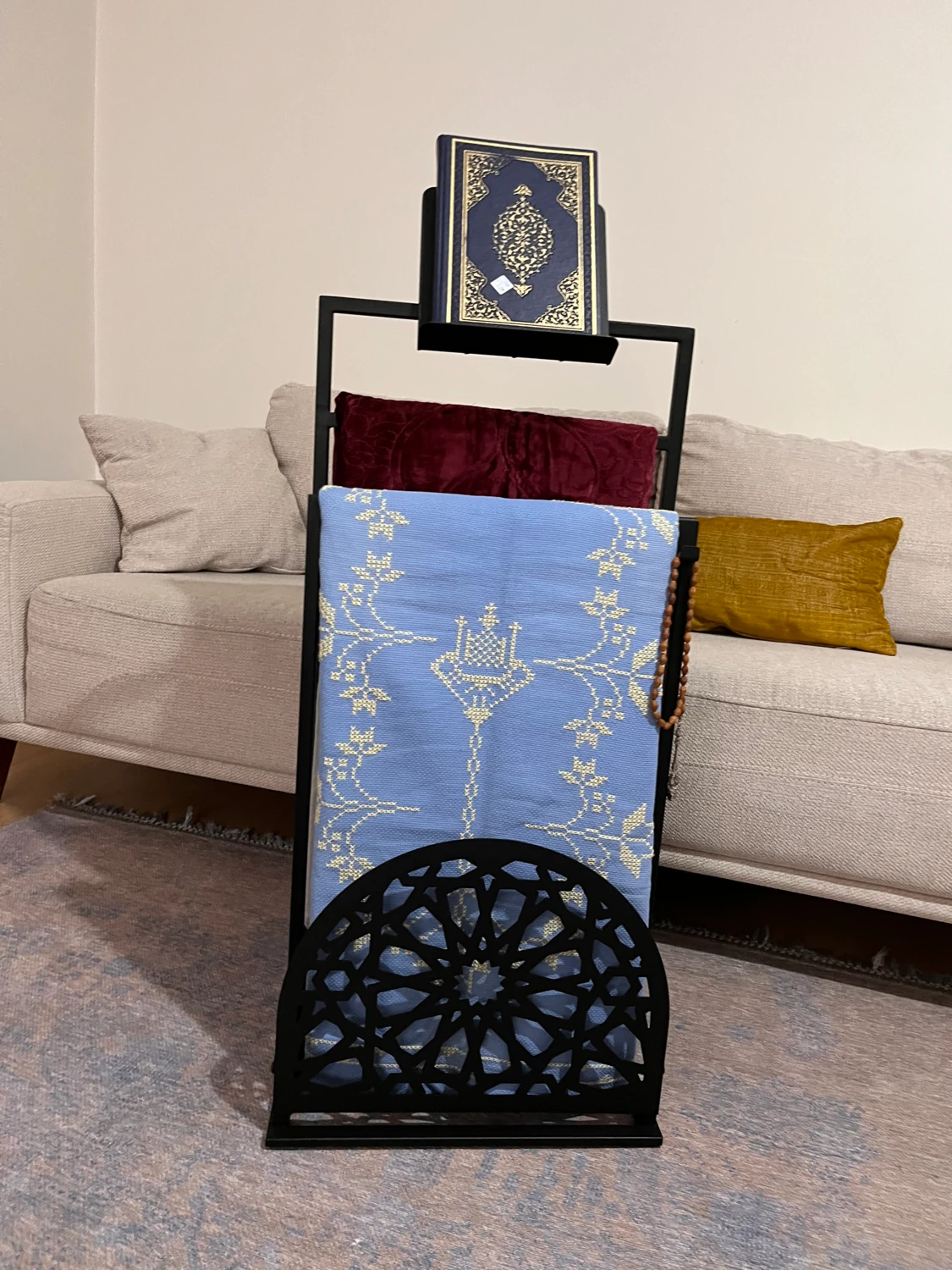 Meva Rahleli Seccade Askısı ,islami Dekor, Ramazan Dekoru