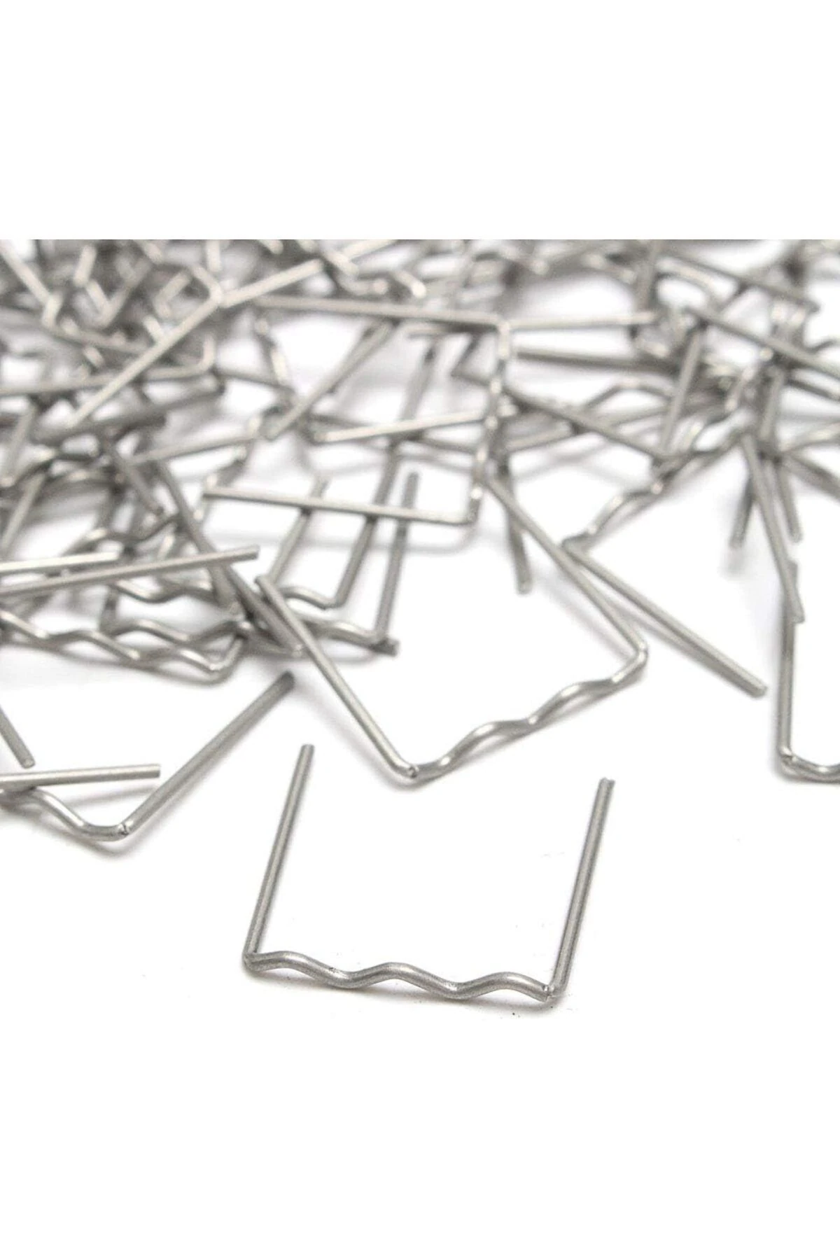 STEEL 500 Adet 0.8mm Zımba Teli Plastik Kaynak Teli Tamir Araba Tampon Onarım Zımba Teli