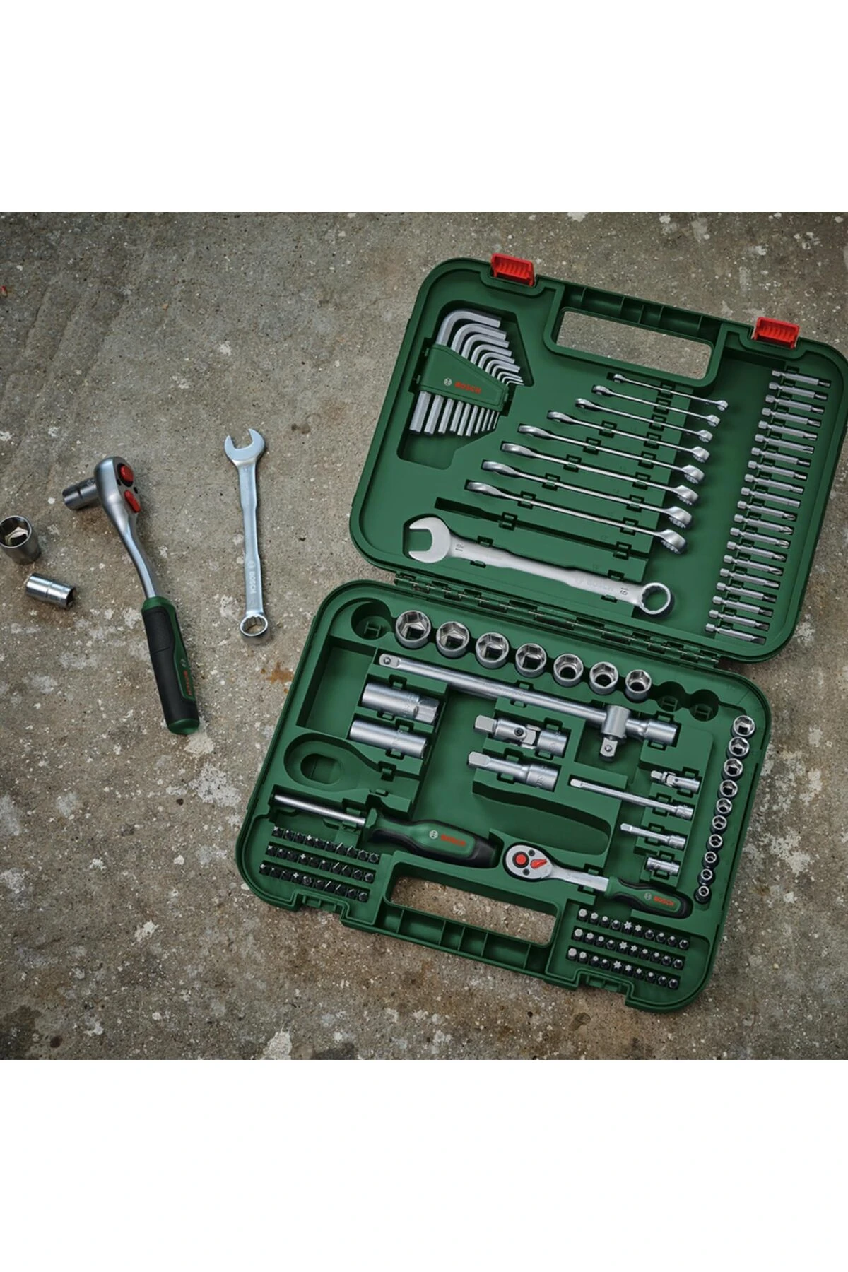 Gelişmiş Çok Amaçlı Montaj El Aleti Seti 132 Parça - 1600a02z9b