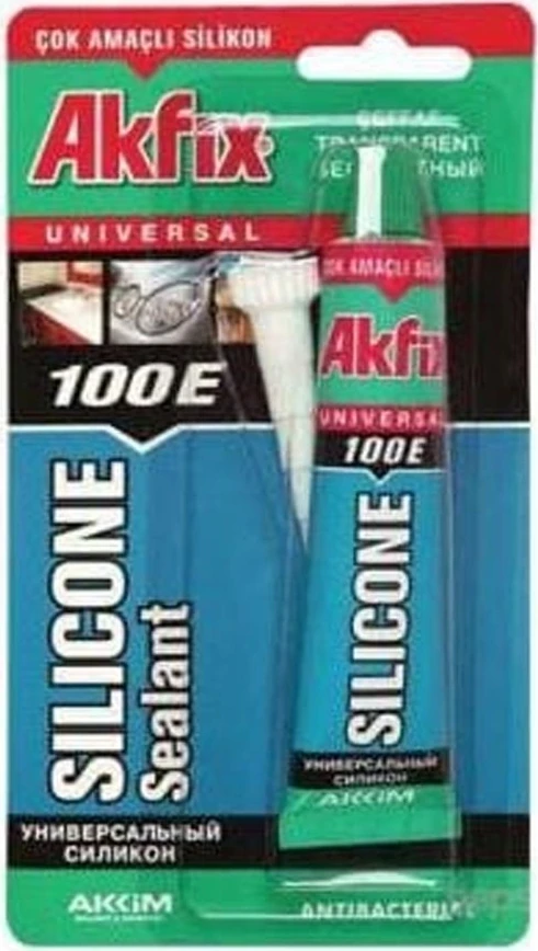 100E Genel Amaçlı Beyaz Silikon Tüp 50 ml