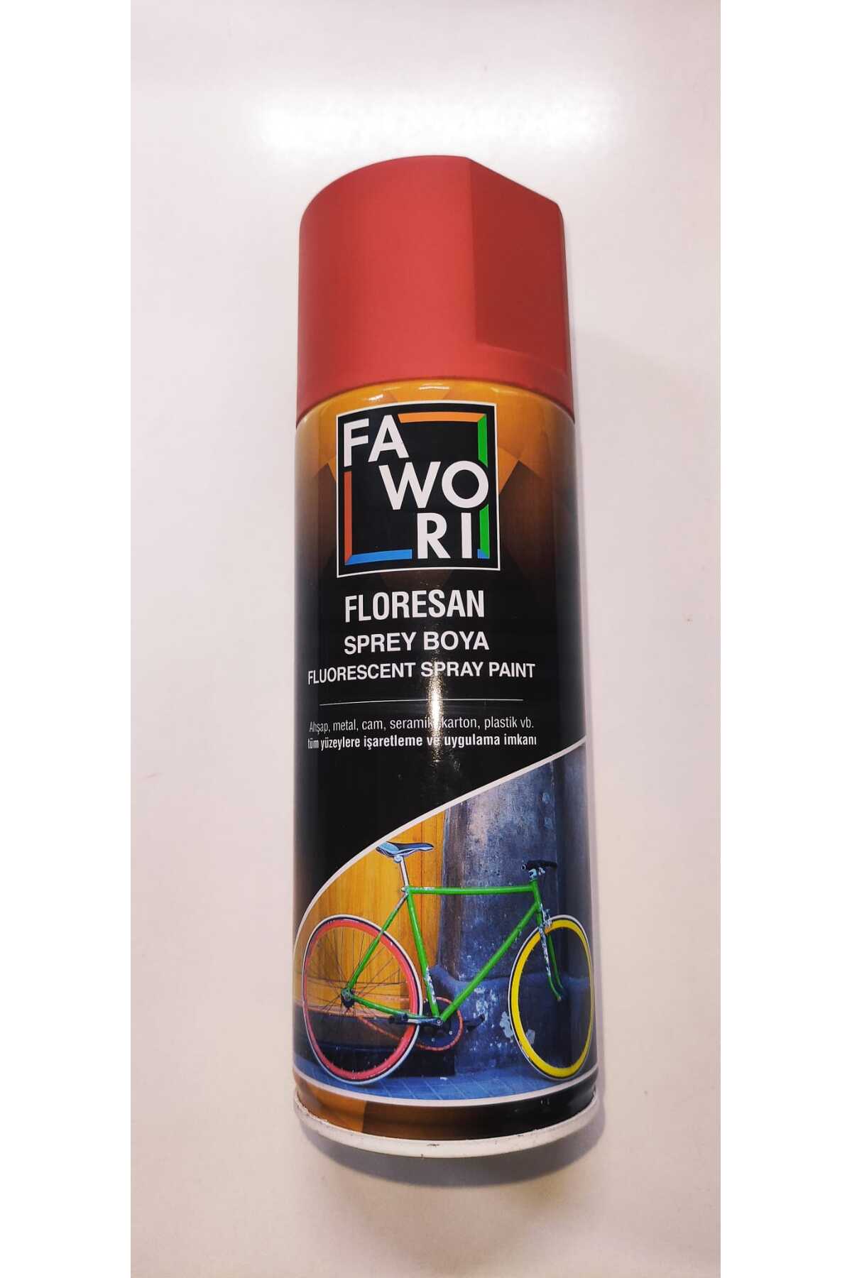FAWORİ SPREY BOYA FLORASAN KOYU KIRMIZI 400ML