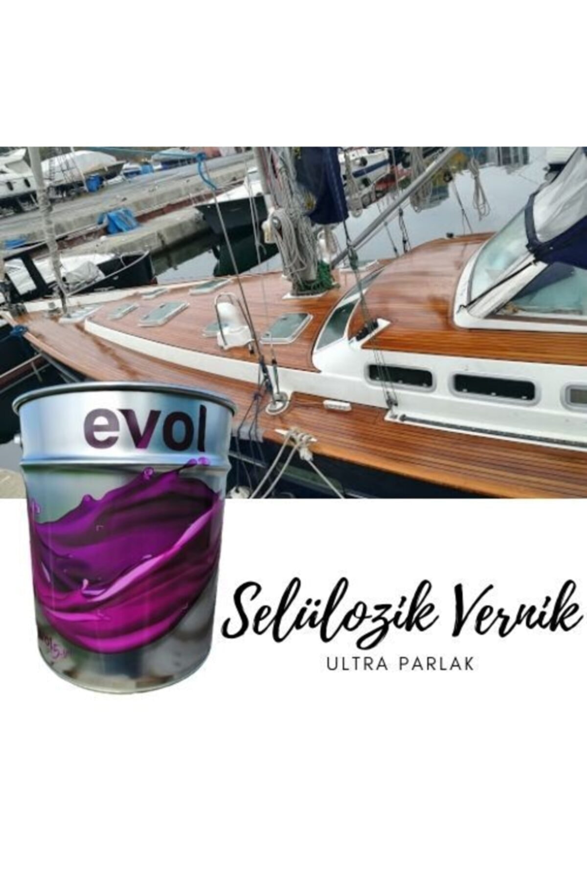 Selülozik Parlak Vernik 750 Gr