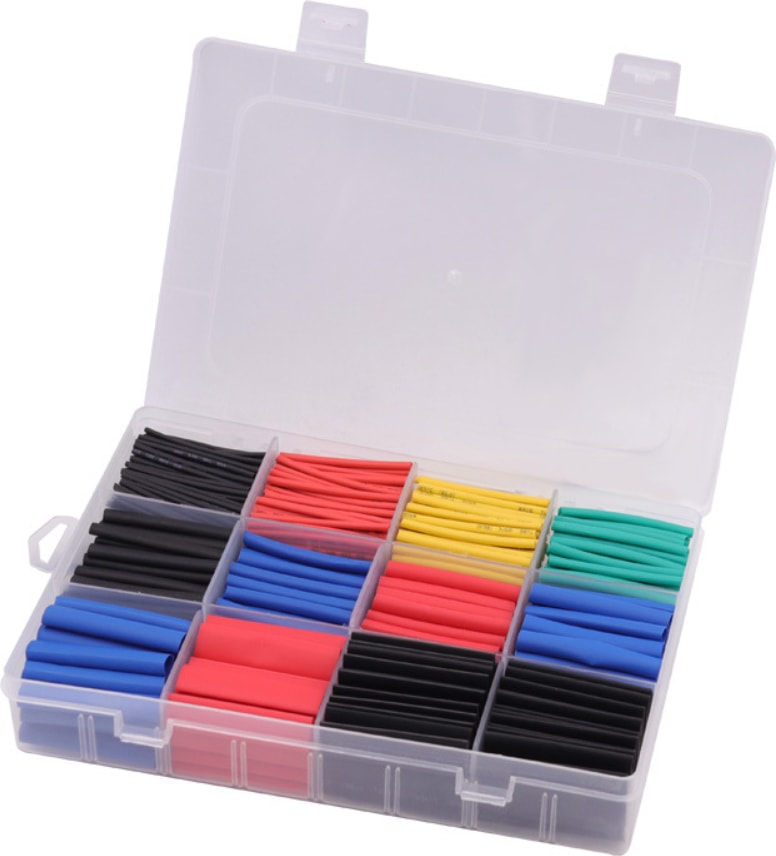 Zauss 750'LI Kutulu Heat Shrink Makaron Daralan Kablo Tamir Seti